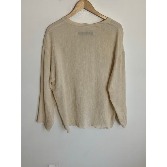 Raquel Allegra Cream top size 1 - Picture 4 of 6